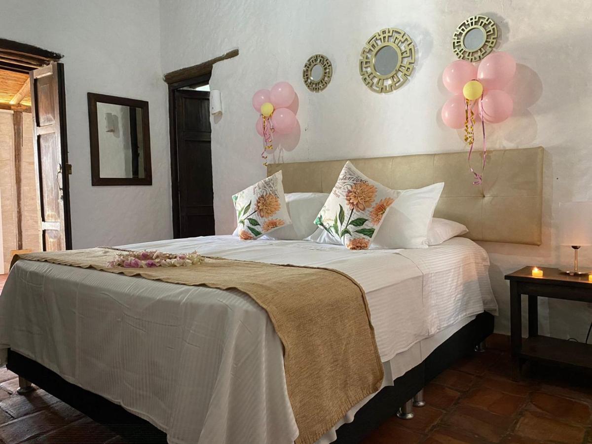 Hotel Santos De Piedra - Maranatha Barichara Εξωτερικό φωτογραφία