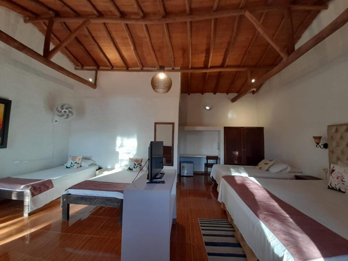 Hotel Santos De Piedra - Maranatha Barichara Εξωτερικό φωτογραφία