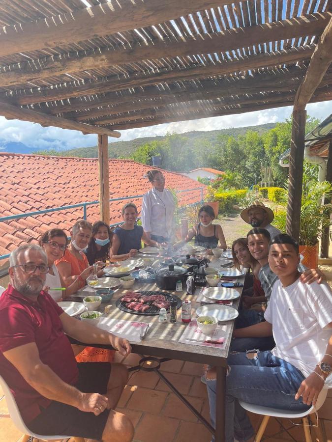 Hotel Santos De Piedra - Maranatha Barichara Εξωτερικό φωτογραφία